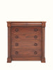 Indian Hand Carved Solid Wood Chest of Drawers D24